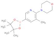 4-(3-Methyl-5-(4,4,5,5-tetramethyl-1,3,2-dioxaborolan-2-yl)pyridin-2-yl)morpholine