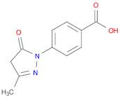 4-(3-Methyl-5-oxo-4,5-dihydro-1H-pyrazol-1-yl)benzoic acid