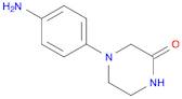 Piperazinone, 4-(4-aminophenyl)- (9CI)