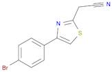 4-(4-Bromophenyl)-2-thiazoleacetonitrile