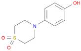 4-(4-Hydroxyphenyl)thiomorpholine 1,1-dioxide