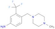 4-((4-Methylpiperazin-1-yl)methyl)-3-(trifluoromethyl)aniline