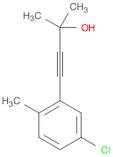 4-(5-Chloro-2-methylphenyl)-2-methylbut-3-yn-2-ol