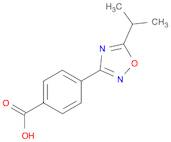 _x000D_4-(5-Isopropyl-1,2,4-oxadiazol-3-yl)benzoic Acid