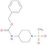 Benzyl (1-(methylsulfonyl)piperidin-4-yl)carbamate