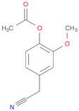 4-(Cyanomethyl)-2-methoxyphenyl acetate