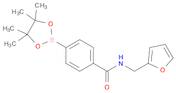 N-(Furan-2-ylmethyl)-4-(4,4,5,5-tetramethyl-1,3,2-dioxaborolan-2-yl)benzamide