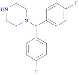 1-Bis(4-fluorophenyl)methyl piperazine