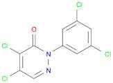 4,5-DICHLORO-2-(3,5-DICHLOROPHENYL)-2,3-DIHYDROPYRIDAZIN-3-ONE