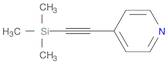 Pyridine, 4-[(trimethylsilyl)ethynyl]- (9CI)