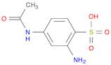 4-Acetamido-2-aminobenzenesulfonic acid