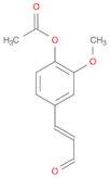 4-Acetoxy-3-methoxycinnamaldehyde, predominantly trans