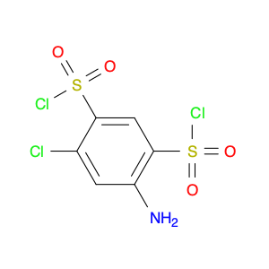 4-Amino-6-chlorobenzene-1,3-disulfonyl dichloride