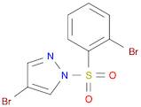 4-Bromo-1-(2-Bromophenylsulfonyl)-1H-pyrazole