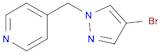 4-((4-Bromo-1H-pyrazol-1-yl)methyl)pyridine