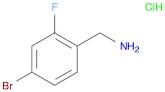 (4-Bromo-2-fluorophenyl)methanamine hydrochloride