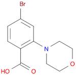 4-Bromo-2-morpholinobenzoic acid