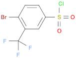 4-Bromo-3-(trifluoromethyl)benzene-1-sulfonyl chloride