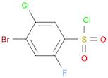 4-Bromo-5-chloro-2-fluorobenzene-1-sulfonyl chloride