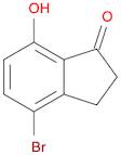 4-Bromo-7-hydroxy-2,3-dihydro-1H-inden-1-one