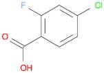 4-Chloro-2-fluorobenzoic acid