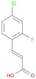 4-Chloro-2-fluorocinnamic acid, predominantly trans