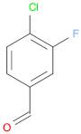 4-Chloro-3-fluorobenzaldehyde