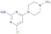 4-chloro-6-(4-methyl-1-piperazinyl)-2-pyrimidinamine