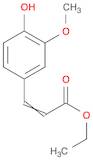 Ethyl 3-(4-hydroxy-3-methoxyphenyl)acrylate