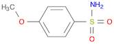 4-Methoxybenzenesulphonamide