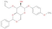 (4AR,6S,7R,8R,8aS)-8-(allyloxy)-6-(4-methoxyphenoxy)-2-phenylhexahydropyrano[3,2-d][1,3]dioxin-7-ol