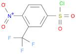 4-Nitro-3-(trifluoromethyl)benzene-1-sulfonyl chloride