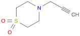 4-(Prop-2-yn-1-yl)thiomorpholine 1,1-dioxide