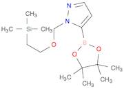 5-(4,4,5,5-Tetramethyl-1,3,2-dioxaborolan-2-yl)-1-((2-(trimethylsilyl)ethoxy)methyl)-1H-pyrazole