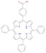 5-Mono(4-carboxyphenyl)-10,15,20-triphenyl porphine