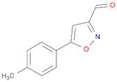 5-(4-Methylphenyl)isoxazole-3-carboxaldehyde