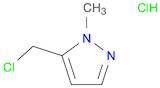 5-(CHLOROMETHYL)-1-METHYLPYRAZOLE HCL