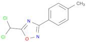 5-(Dichloromethyl)-3-p-tolyl-1,2,4-oxadiazole