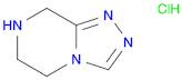 5,6,7,8-Tetrahydro-[1,2,4]triazolo[4,3-a]pyrazine hydrochloride
