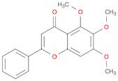 5,6,7-Trimethoxy-2-phenyl-4H-chromen-4-one