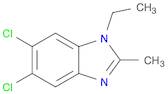 5,6-Dichloro-1-ethyl-2-methyl-1H-benzo[d]imidazole