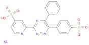 Sodium 4-(5-phenyl-3-(4-sulfopyridin-2-yl)-1,2,4-triazin-6-yl)benzenesulfonate