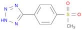 5-[4-(Methylsulfonyl)phenyl]-2H-tetrazole