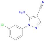 5-Amino-1-(3-chlorphenyl)-1H-pyrazol-4-carbonitril