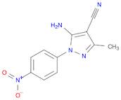 5-AMINO-3-METHYL-1-(4-NITROPHENYL)-1H-PYRAZOLE-4-CARBONITRILE