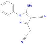 5-AMINO-4-CYANO-3-CYANOMETHYL-1-PHENYLPYRAZOLE