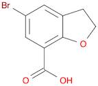 5-Bromo-2,3-dihydrobenzofuran-7-carboxylic acid