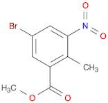 Methyl 5-bromo-2-methyl-3-nitrobenzoate