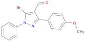 5-broMo-3-(4-Methoxyphenyl)-1-phenyl-1H-pyrazole-4-carbaldehyde