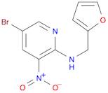 5-Bromo-2-(furan-2-ylmethylamino)-3-nitropyridine